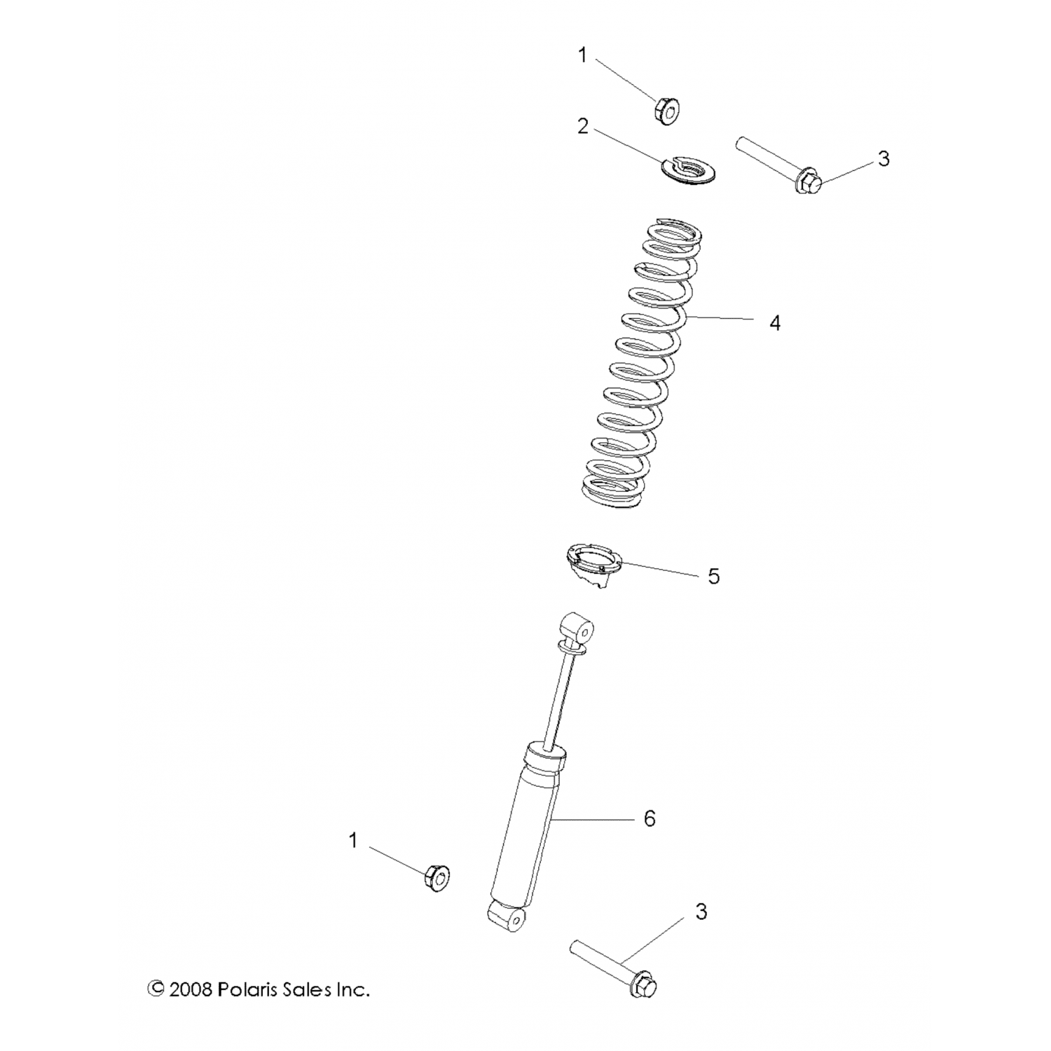 7043977385 Polaris Пружина-235-340, облачное серебро 7043977-385