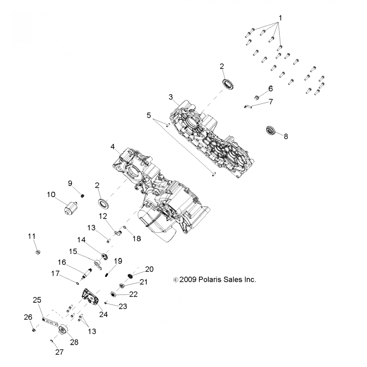 3235352 Polaris Крышка, lh