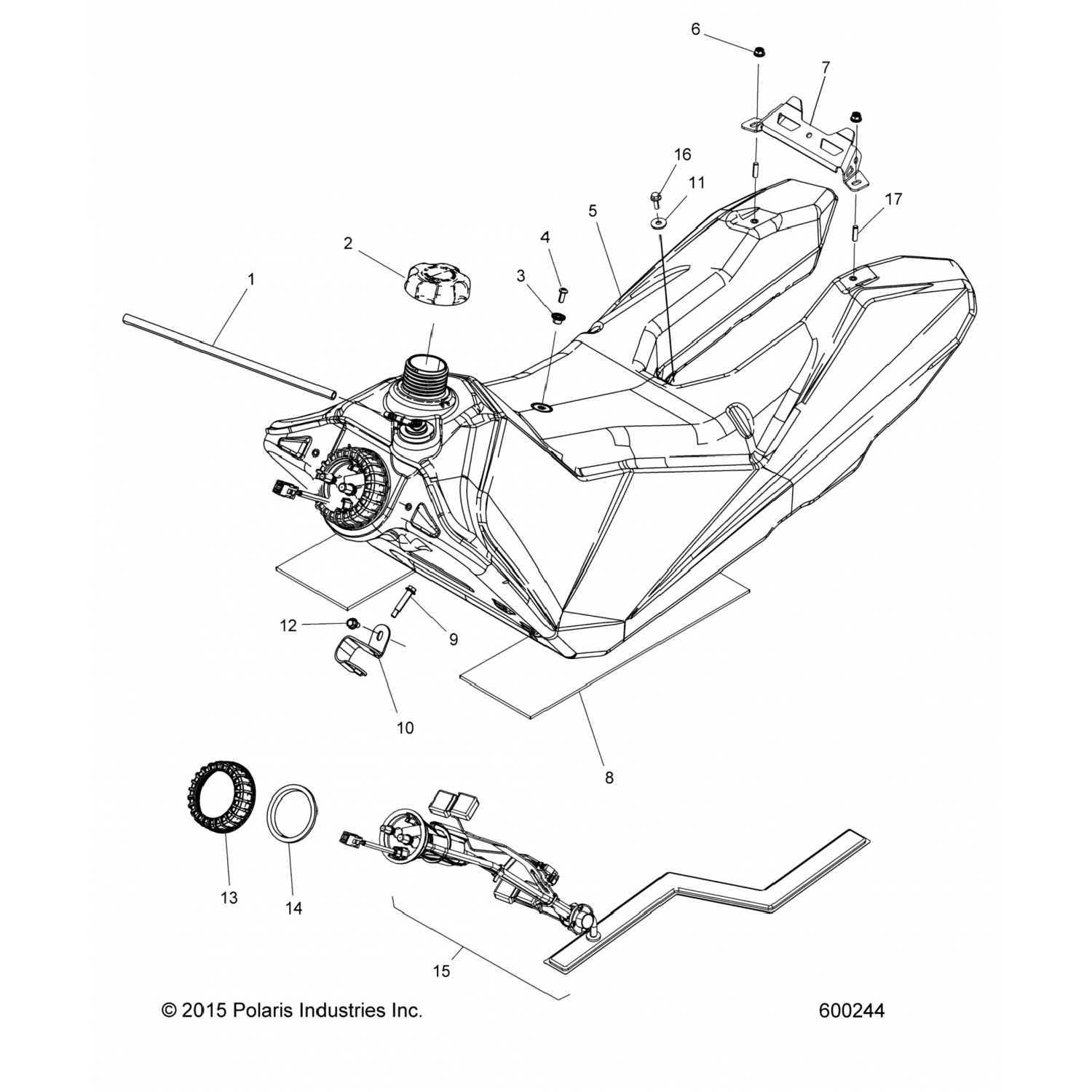 2205699 Polaris КОМПЛЕКТ-КОМПЛЕКТАЦИЯ ЛЕ ПРОГ