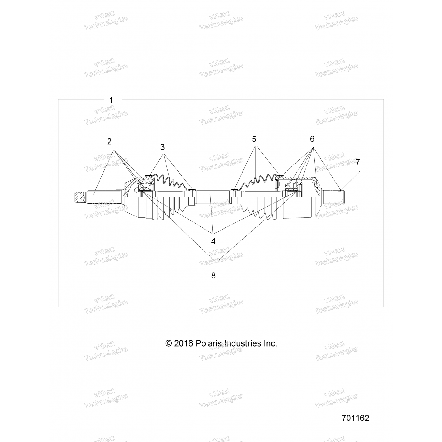 2206542 Polaris К-ШТАНГА
