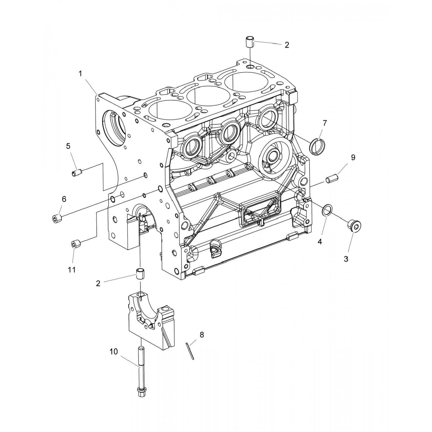 3040198 Polaris КОНИЧЕСКАЯ ПРОБКА M12X1.5P