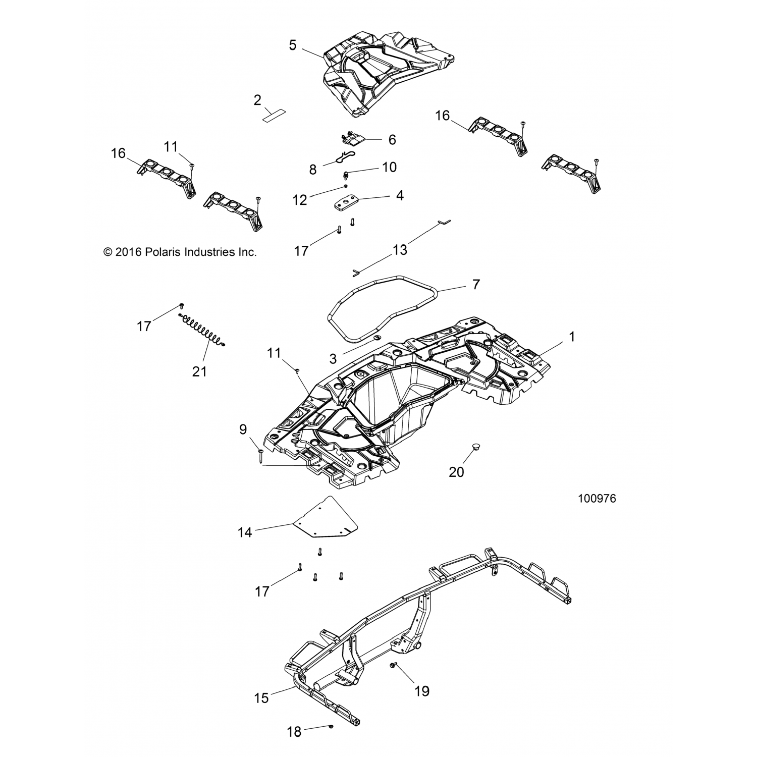 7520527 Polaris ПЛУНЖЕР-ЗАЩЕЛКА, 6 ММ