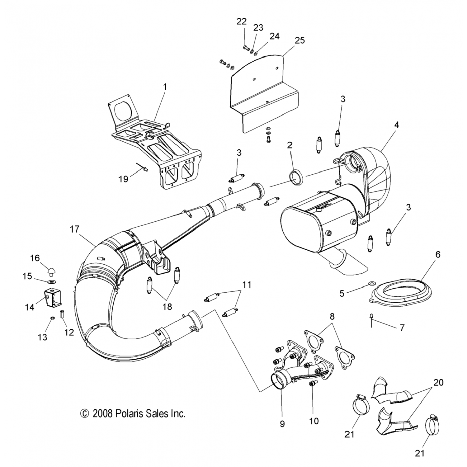 5813092 Polaris Матовый звук, сс