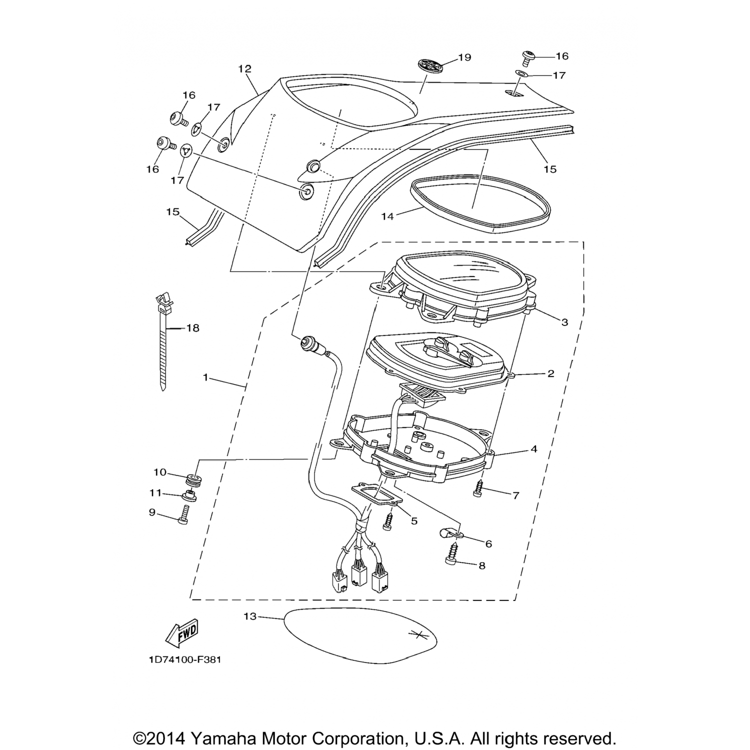 1D7835102000 Yamaha 
