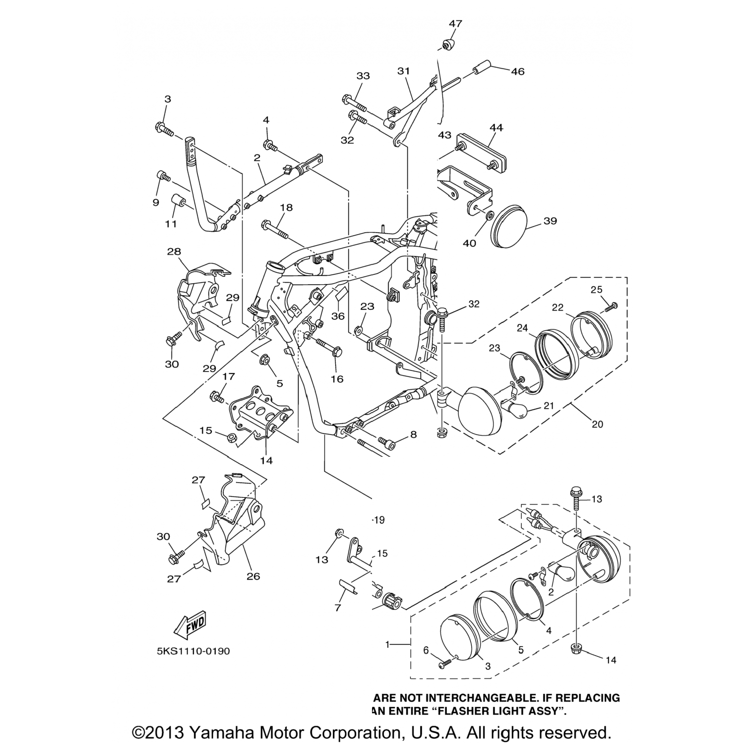 5KS2317W0000 Yamaha 