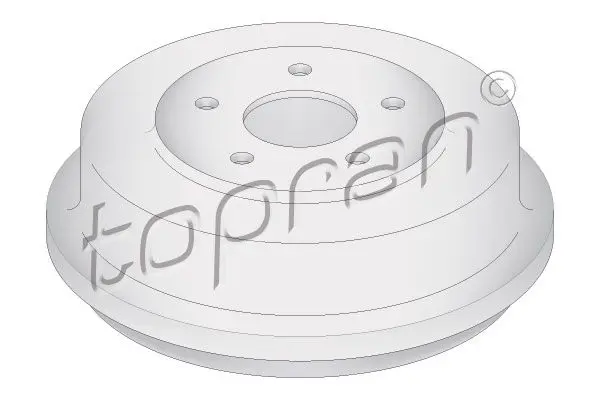 Topran (Hans Pries) 302250 Тормозный барабан