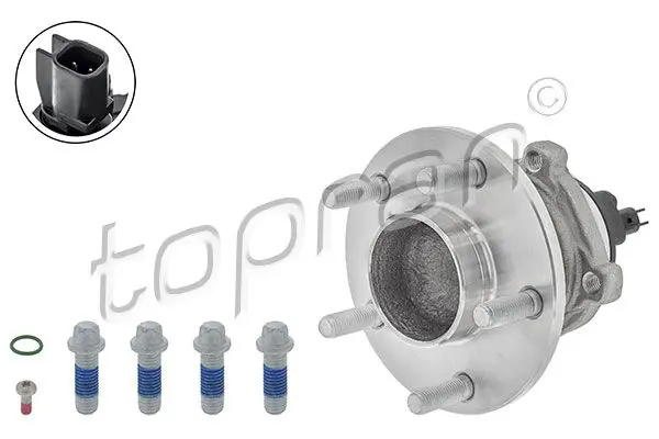 Topran (Hans Pries) 304094 Ступица колеса