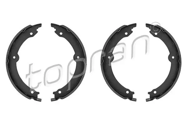 Topran (Hans Pries) 633904 Комплект тормозных колодок,