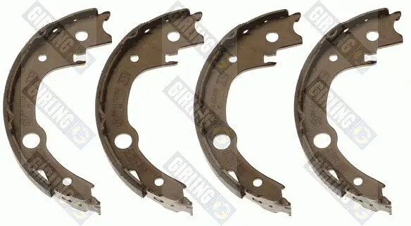 5187239 Колодки ст.торм.TOYOTA