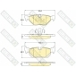 6116262 Колодки тормозные BMW