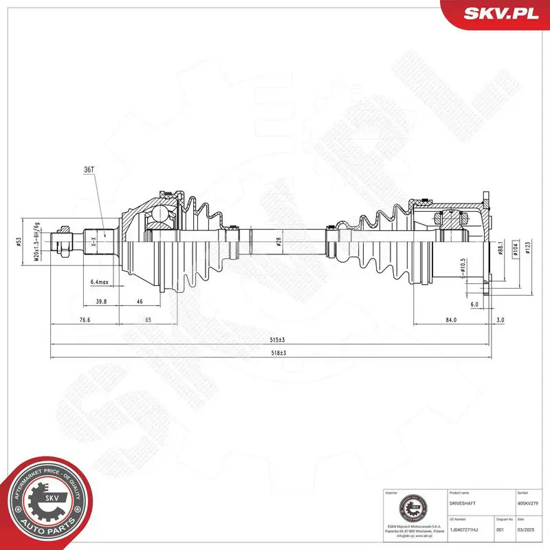 40SKV279 