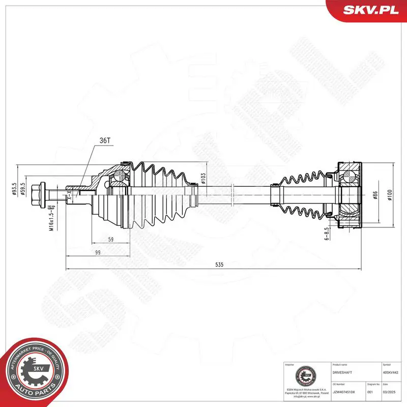 40SKV442 