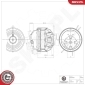 75SKV128 ESEN SKV Mounting, engine