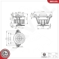 75SKV288 Mounting, engine