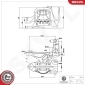 75SKV077 ESEN SKV Mounting, engine