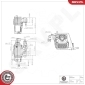 75SKV299 ESEN SKV Mounting, engine