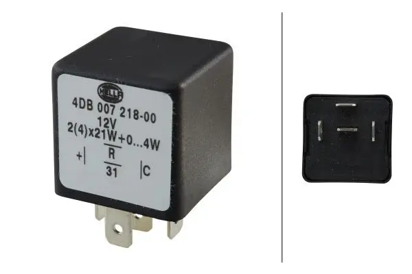 HELLA 4DB007218001 Реле указателей поворота, 12