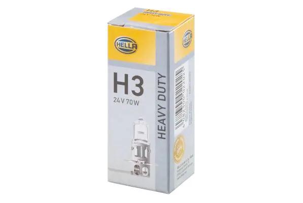 HELLA 8GH002090251 Лампа H3 70 W 24 V PK22s