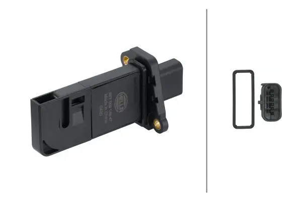 HELLA 8ET009149471 Датчик расхода воздуха ДМРВ
