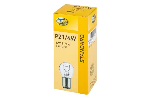 HELLA 8GD004772121 Лампа P21/4W 12V 8GD004772-121