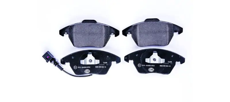 HELLA 8DB355023161 Комплект тормозных колодок