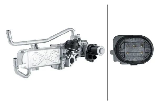 HELLA 6NU358167011 Модуль возврата ОГ
