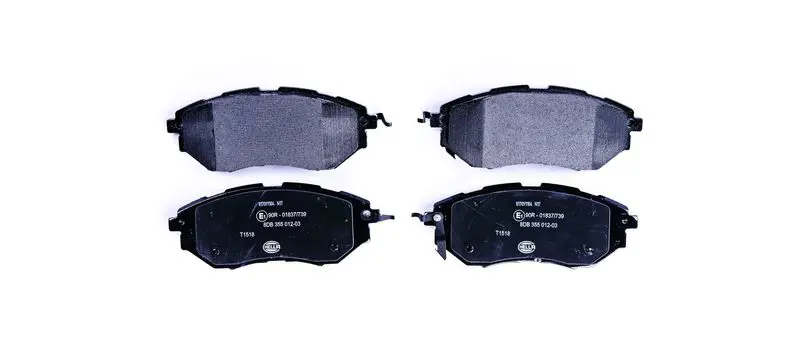 HELLA 8DB355012031 Комплект тормозных колодок