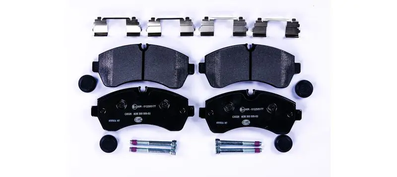 HELLA 8DB355005531 Комплект тормозных колодок