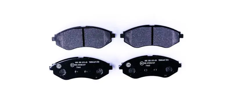 HELLA 8DB355011251 колодки тормозные дисковые