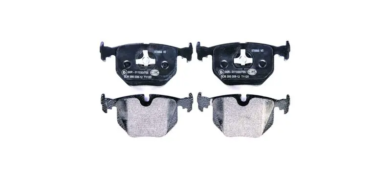 HELLA 8DB355008121 Колодки тормозные дисковые