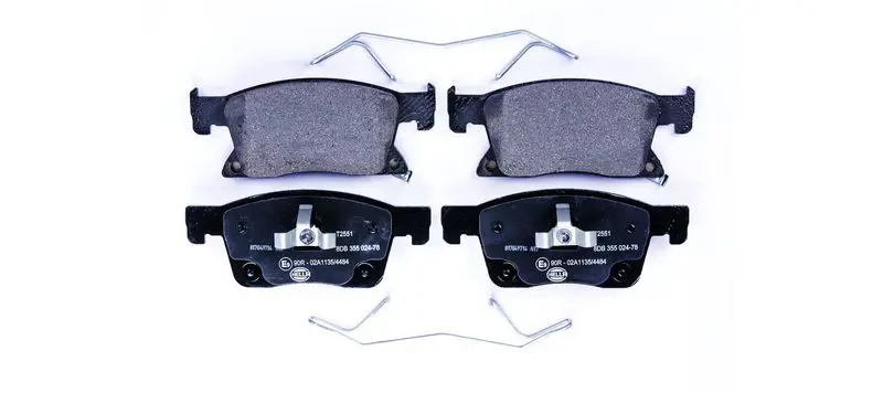 8DB 355 024-781 Тормозные колодки