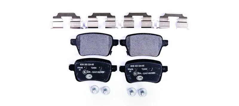 HELLA 8DB355024651 Комплект тормозных колодок