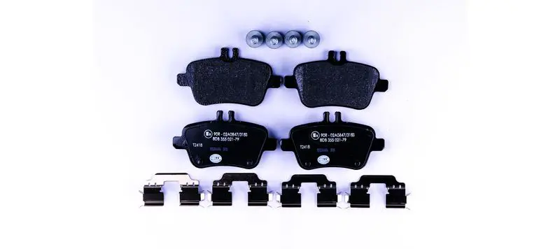 HELLA 8DB355021791 Комплект тормозных колодок