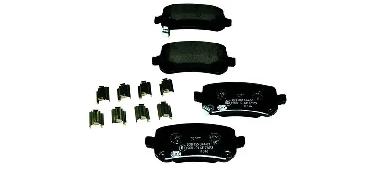 HELLA 8DB355014331 Комплект тормозных колодок