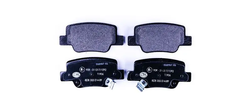 8DB 355 014-891 Комплект тормозных колодок