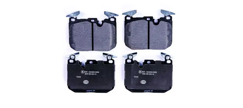 HELLA 8DB355023141 Комплект тормозных колодок