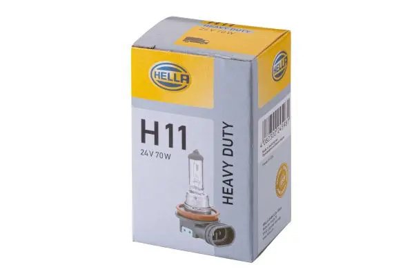 8GH 008 358-241 Лампа HELLA галогеновая H11