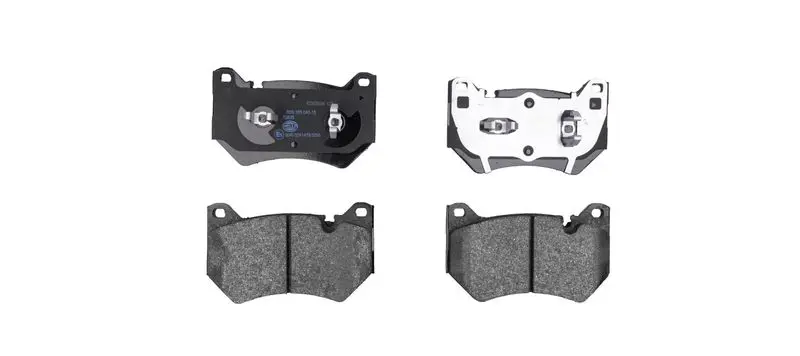 HELLA 8DB355040151 Комплект тормозных колодок,