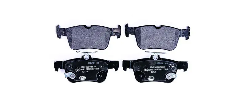 8DB 355 023-301 Комплект тормозных колодок,