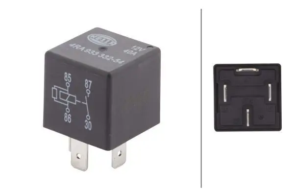 HELLA 4RA933332541 Реле 12V 30/ 10A