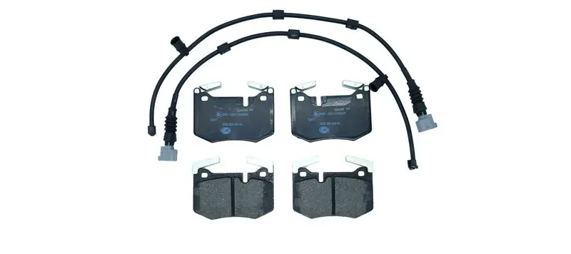 8DB 355 025-611 Комплект тормозных колодок,