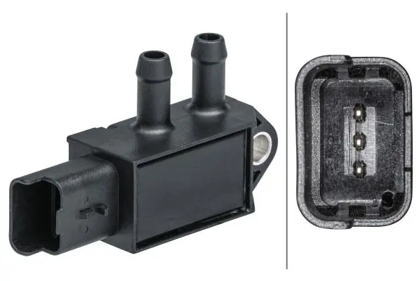HELLA 6PP009403431 Датчик, давление выхлопных