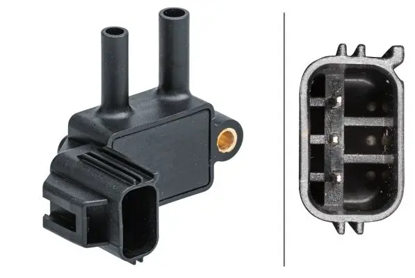 HELLA 6PP009409601 Датчик, давление выхлопных