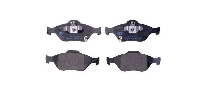 8DB 355 025-321 Комплект тормозных колодок,