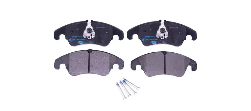 HELLA 8DB355040621 Комплект тормозных колодок,