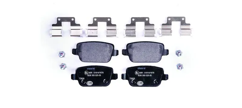 HELLA 8DB355025351 Комплект тормозных колодок