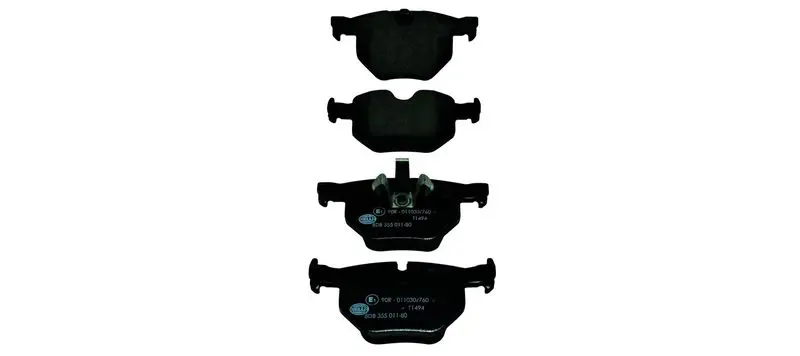 8DB 355 011-801 Комплект тормозных колодок