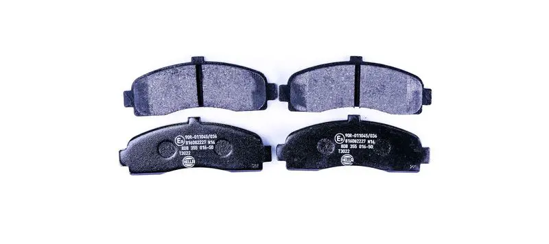 8DB 355 016-501 Комплект тормозных колодок