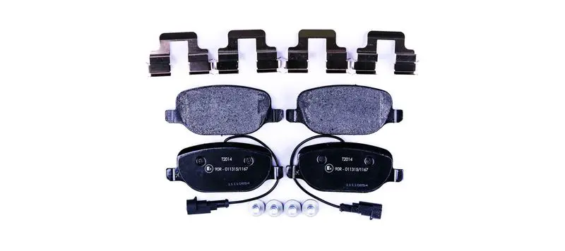 HELLA 8DB355015571 Комплект тормозных колодок