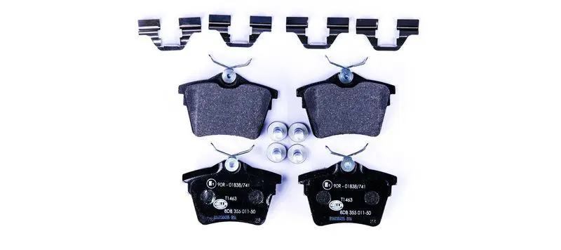 HELLA 8DB355011501 Комплект тормозных колодок